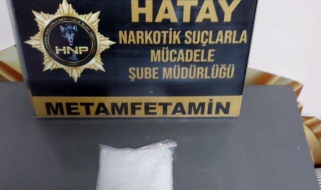 Gaziantep'ten Hatay'a uyuşturucu sevkiyatında 1 kişi tutuklandı