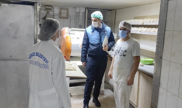 Gebze'de fırınlar denetlendi