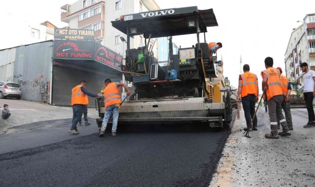 Gebze'ye 140 bin ton asfalt