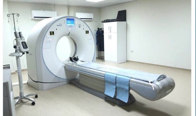 Gediz Devlet Hastanesi'ne yeni bilgisayarlı tomografi cihazı