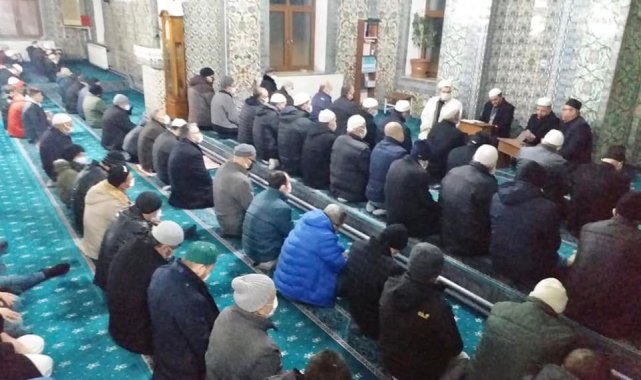 Gediz'de sabah namazı buluşması