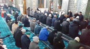 Gediz'de sabah namazı buluşması