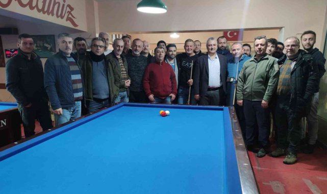 Geleneksel 3 Bant Bilardo Turnuvası'nın kazananı belli oldu