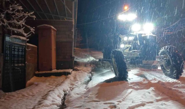 Gemlik Belediyesi'nde kar seferberliği