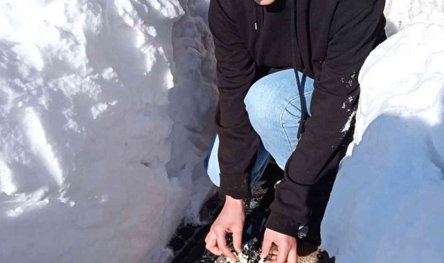 Gerger'de öğrencilerden örnek davranış