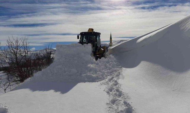 Giresun'da 201 köy yolunda kar nedeniyle ulaşım sağlanamıyor