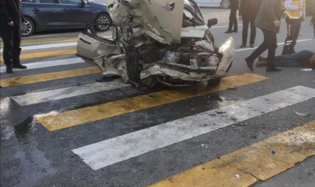 Giresun&#039;da trafik kazası: 1 ölü,1 yaralı