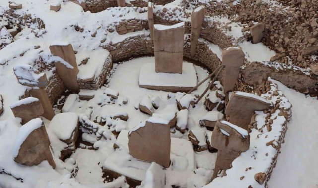 Göbeklitepe beyaza büründü