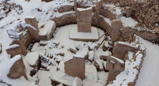 Göbeklitepe beyaza büründü