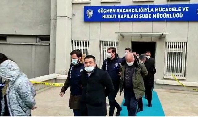 Göçmen kaçakçılığına darbe: 17 gözaltı