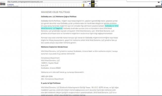 Godaddy&#039;in gasp ettiği internet alan adlarını açık artırmayla satışa çıkardığı iddia edildi