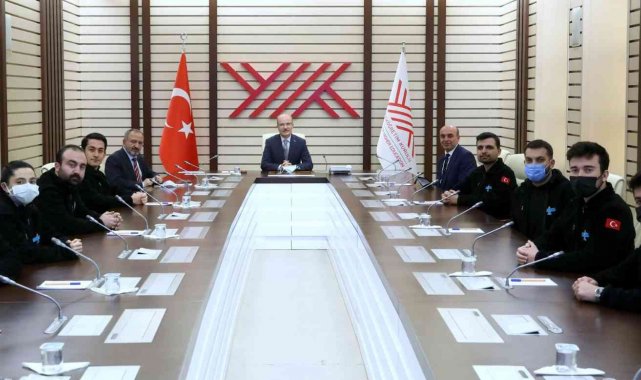 Grizu-263 Takımı YÖK Başkanı ile bir araya geldi
