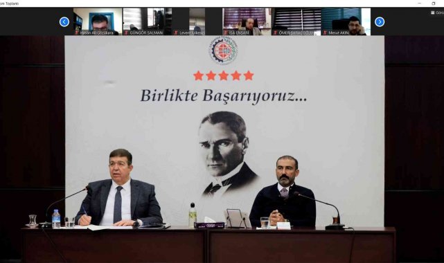 GTO'da yılın ilk meclis toplantısı online yapıldı