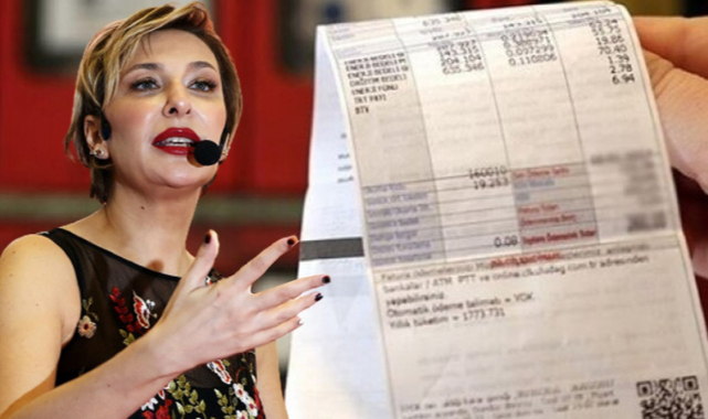 Gülse Birsel&#039;e Kira Gibi Fatura