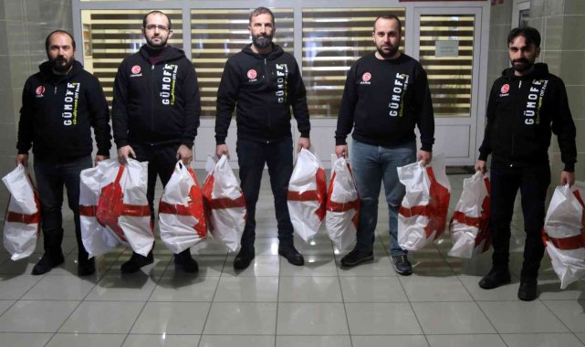 GÜMOFF'tan 60 öğrenciye mont ve bot