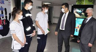 Gümüş'ten geleceğin sağlıkçılarına ziyaret