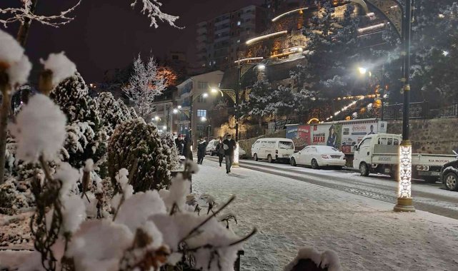 Gümüşhane kar yağışının ardından panayır alanına döndü