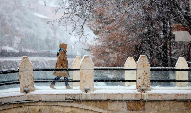 Gümüşhane&#039;den kartpostallık kar manzaraları