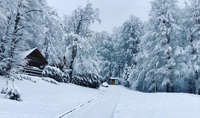 Güzeldere Şelalesi kampçıların uğrak noktası oldu