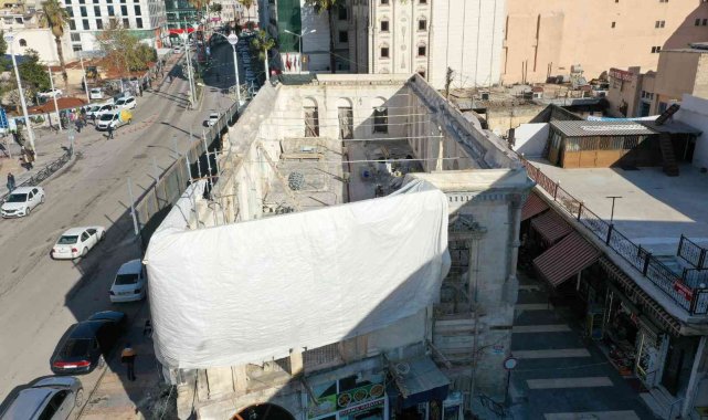 Hacı Kamil Konağında restorasyon devam ediyor