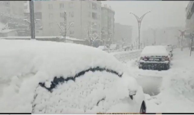 Hakkari'de 109 yerleşim yolu ulaşıma kapandı