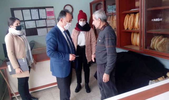 Hakkari&#039;deki fırınlarda gramaj denetimi