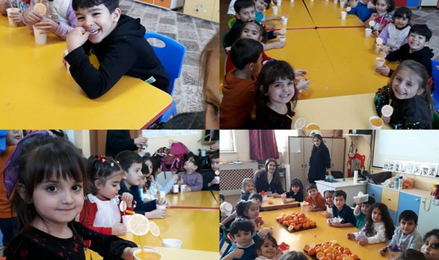 Hakkarili miniklerden &#039;C Vitamini Şenliği&#039;