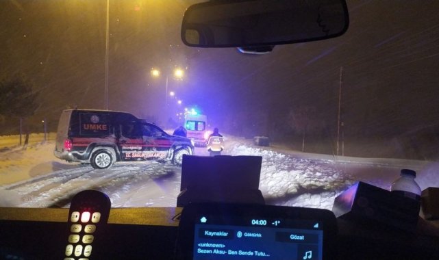 Hasta 7 saat sonra hastaneye yetiştirildi