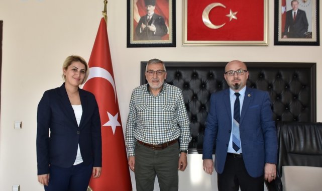 Hastane müdürlerinden Başkan Bozkurt'a ziyaret