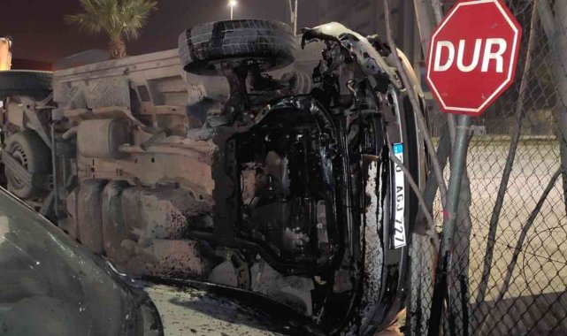 Hatalı sollama kazaya neden oldu