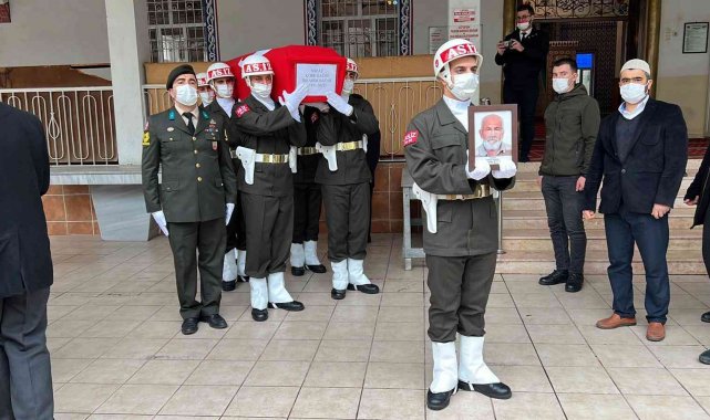 Hatay'da Kore Gazisi İbrahim Batar son yolculuğuna uğurlandı