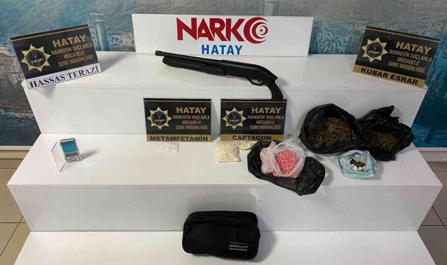 Hatay'da uyuşturucu operasyonu