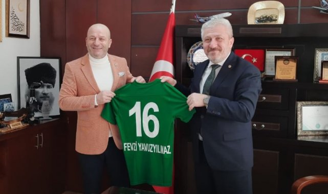 Hayrettin Gülgüler&#039;den Fevzi Yavuzyılmaz&#039;a ziyaret