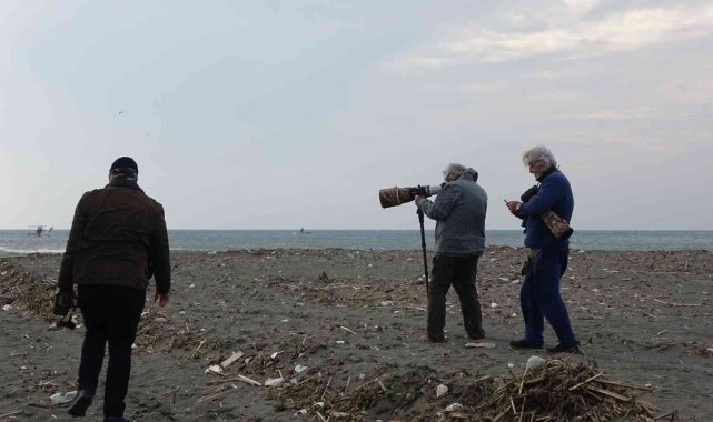 Herkes fotoğrafını çekmek için koştu