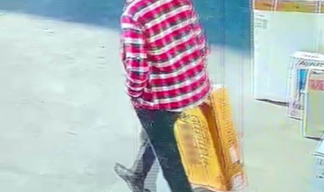 Hırsızın rahatlığı pes dedirtti