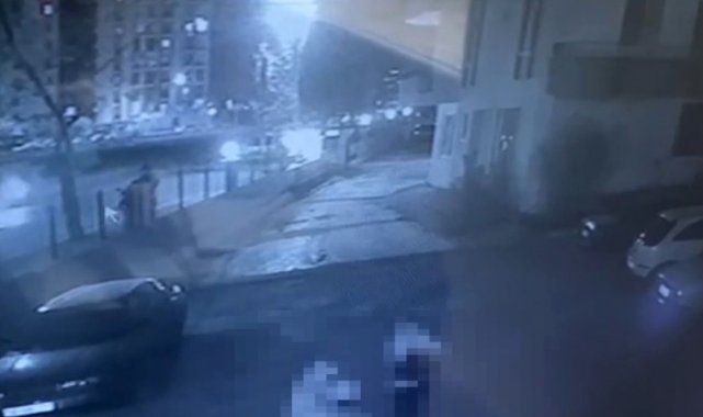 Hırsızlar önce kameraya ardından polise yakalandı