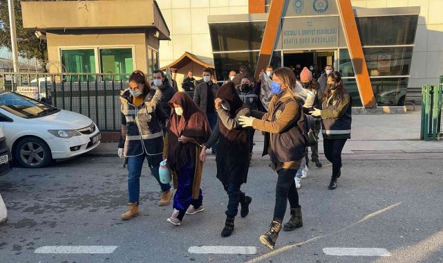 Hırsızlık çetesi operasyonunda 38 kişi tutuklandı