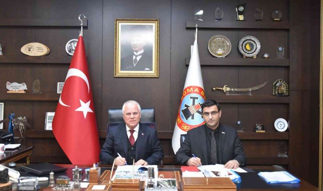 Hizmet İş yılın ilk sözleşmesini Soma Belediyesiyle yaptı