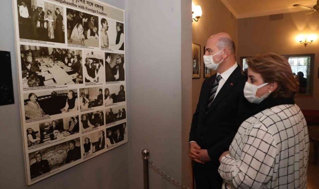 İçişleri Bakanı Soylu, Bangabandhu Anıt Müzesi'ni ziyaret etti