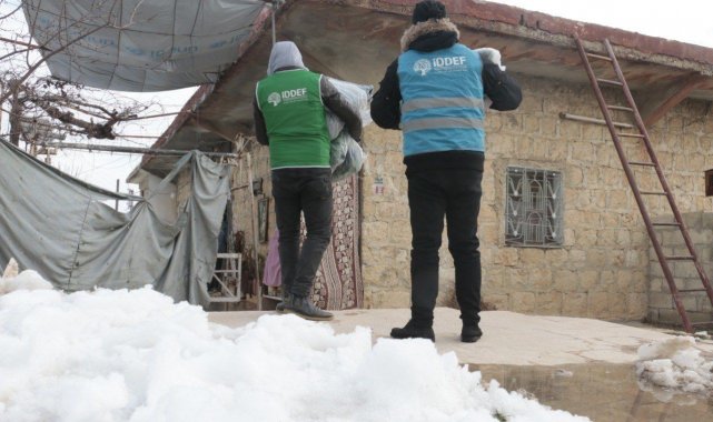 İdlib&#039;e acil yardım seferberliği