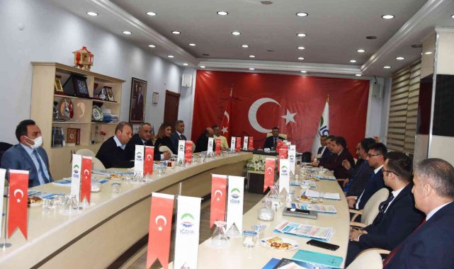 Iğdır'da açılan 10 Mesleki Eğitim Merkezinin tanıtım toplantısı yapıldı