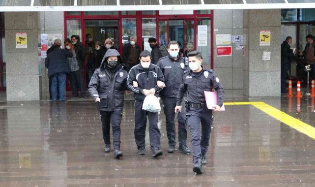 İkametten tüp çalan hırsızlar kısa sürede yakayı ele verdiler