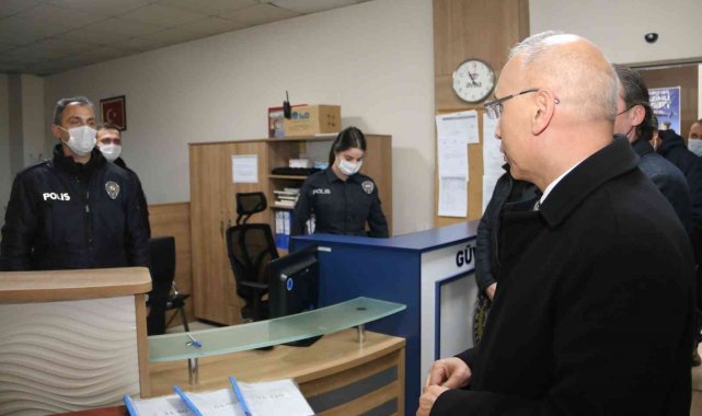 İl Emniyet Müdürü, yılbaşı denetimlerini yerinde inceledi