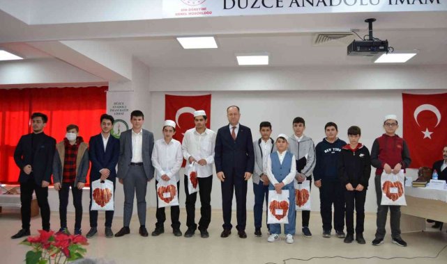 İmam hatip okulları arası hafızlık yarışması düzenlendi