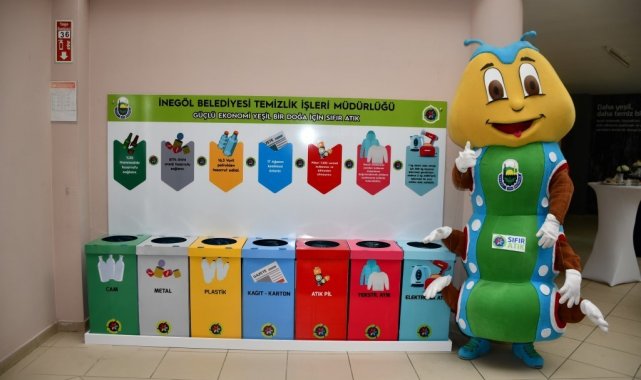 İnegöl Belediyesi sıfır atık uygulamalarında Türkiye'ye örnek oluyor