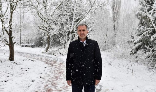 İnegöl&#039;de karla mücadele aralıksız sürüyor