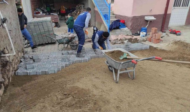 İnhisar'da çevre düzenlemeleri aralıksız şekilde devam ediyor