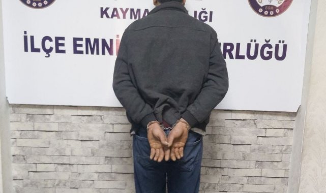 İnternet kablosu çalan şüpheli yakalandı