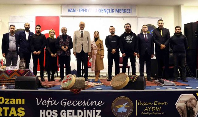 İpekyolu&#039;nda Neşet Ertaş için vefa gecesi