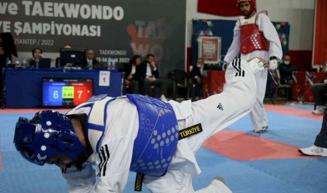 İşitme engelliler karete ve tekvando Türkiye Şampiyonası Gaziantep'te yapıldı